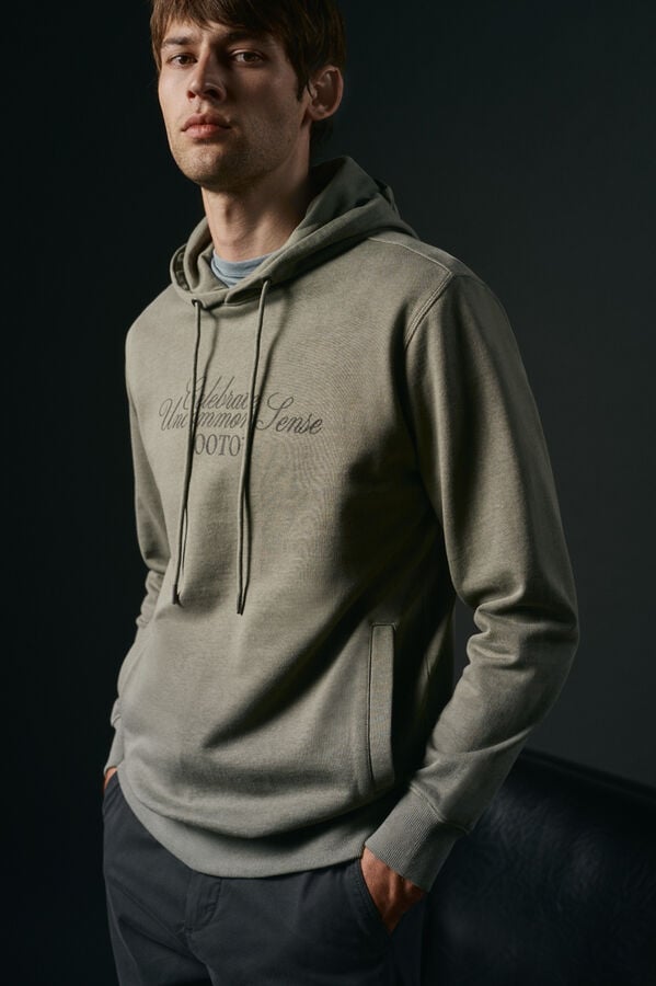 OOTO Sweatshirt capuz Verde