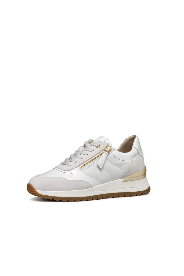 Cortefiel Deportiva low cut de mujer Blanco