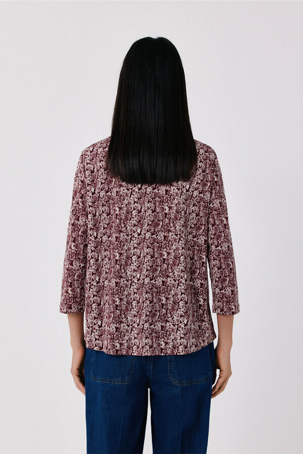 Cortefiel Stretch shirt with buttons Multicolour