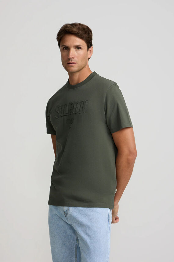 Camiseta Silbon patch tono