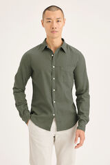 Dockers Camisa de popeline Verde