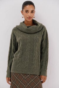 Cortefiel Wide neck sweater