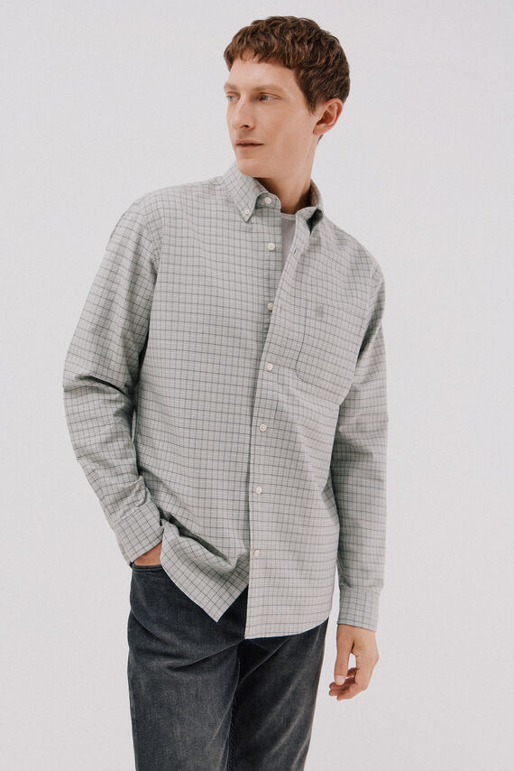 Camisa oxford cuadros