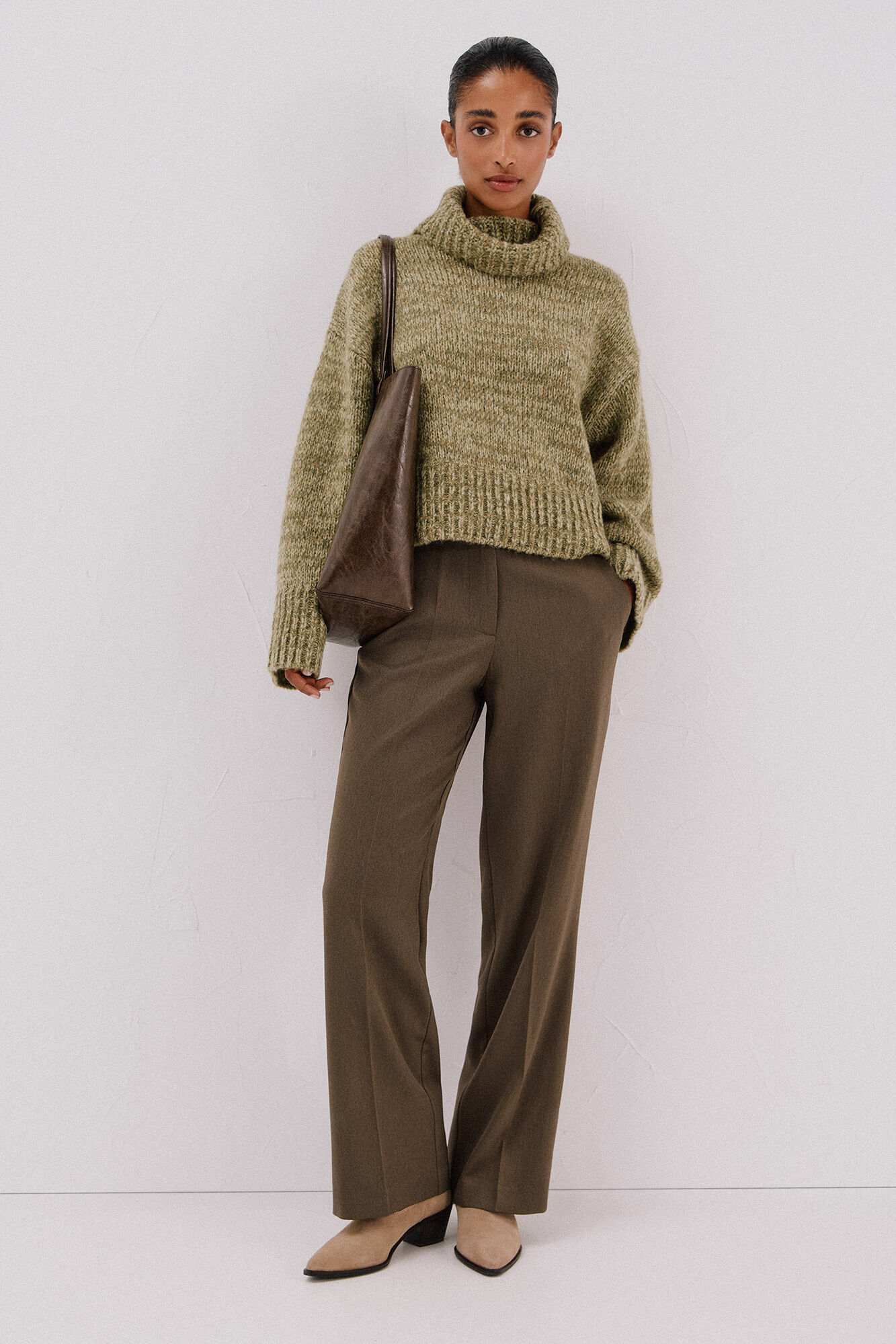 Cortefiel Marl knit jumper