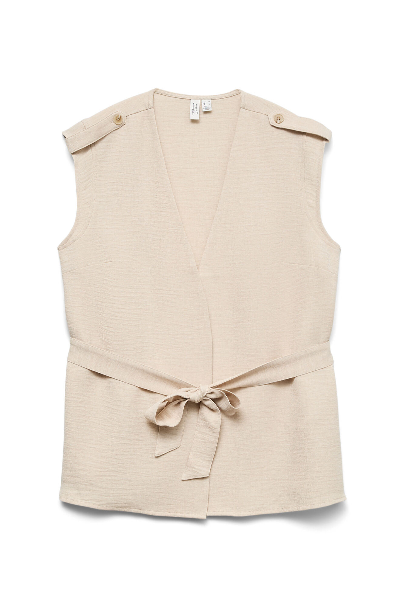 Vero Moda Top sin mangas escote cruzado