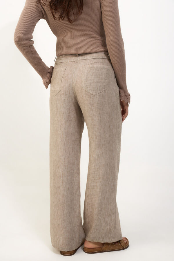 Slowlove Pantal&oacute;n flu&iacute;do &iacute;ndigo Nude