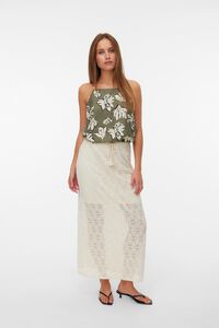 Vero Moda Falda midi con calados