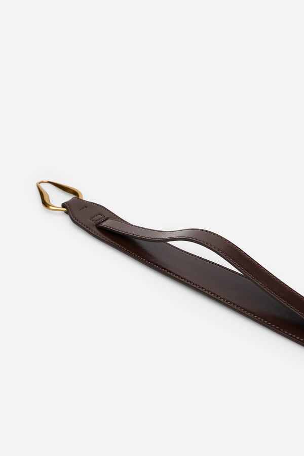 Cortefiel Equestrian belt Maroon