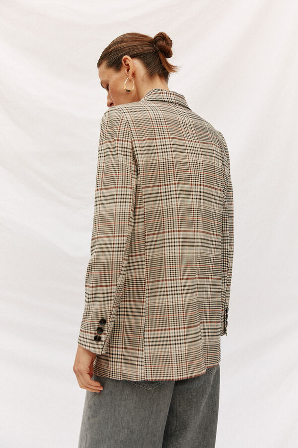Cortefiel Checked blazer Multicolour