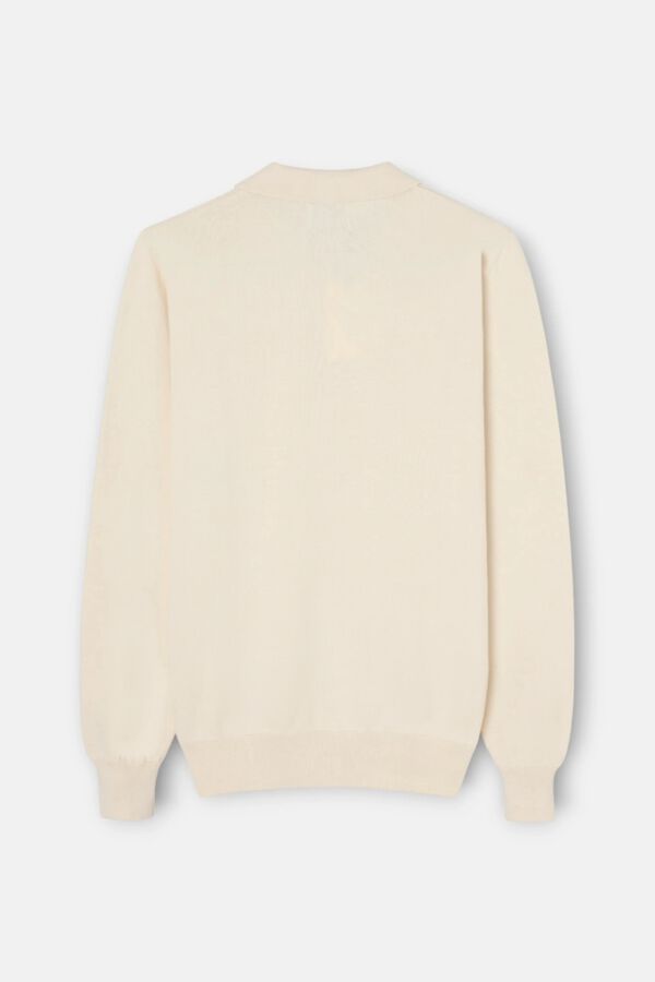 Silbon Polo neck jumper Beige