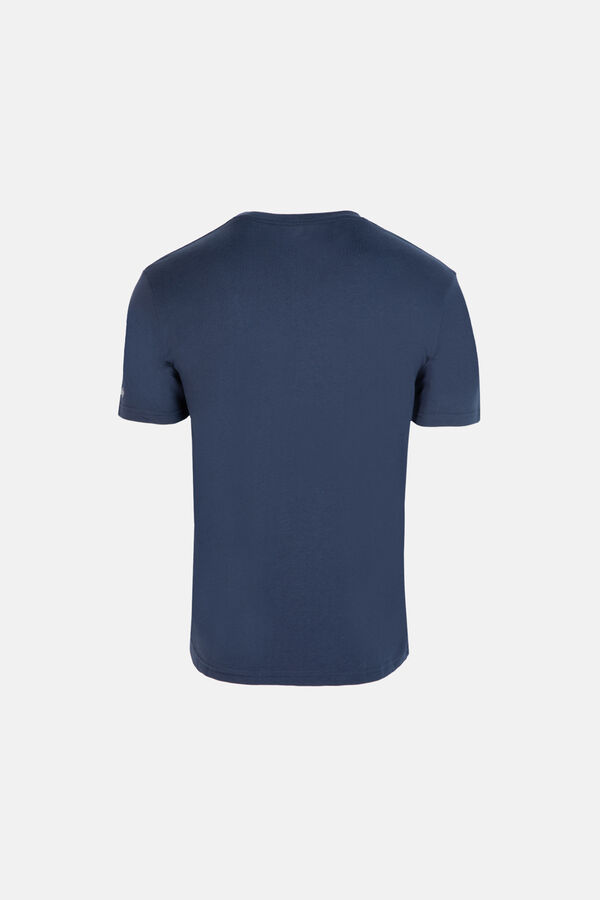 Cortefiel Short-sleeved T-shirt Navy