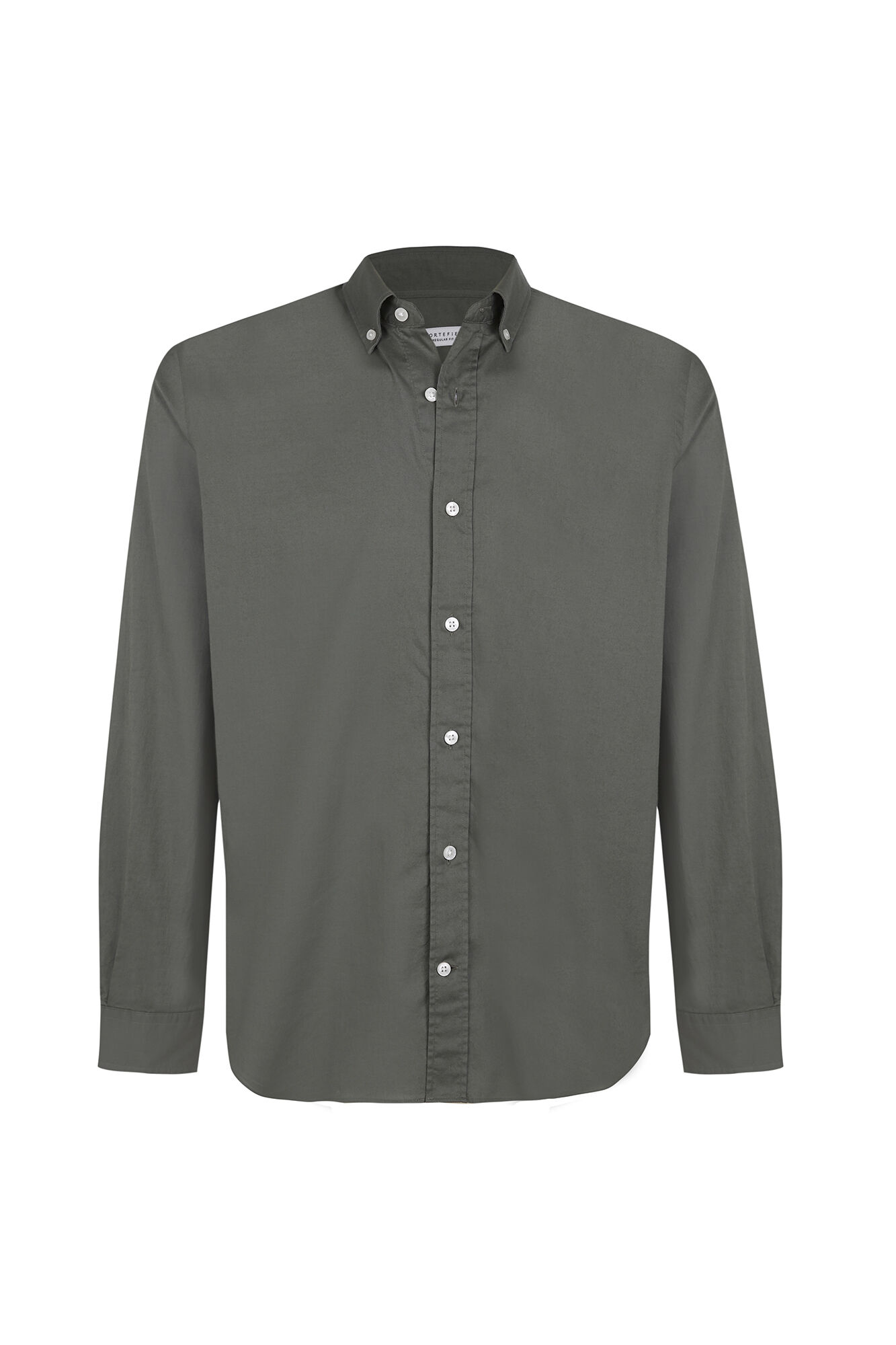 Cortefiel Plain light oxford shirt
