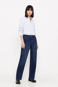 Cortefiel Straight 5-pocket jeans  Blue