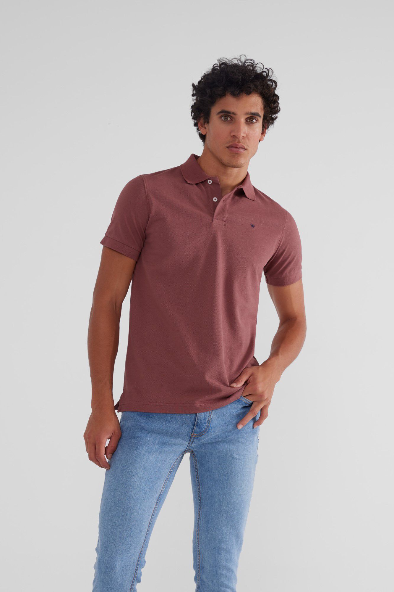 Polo burdeos store