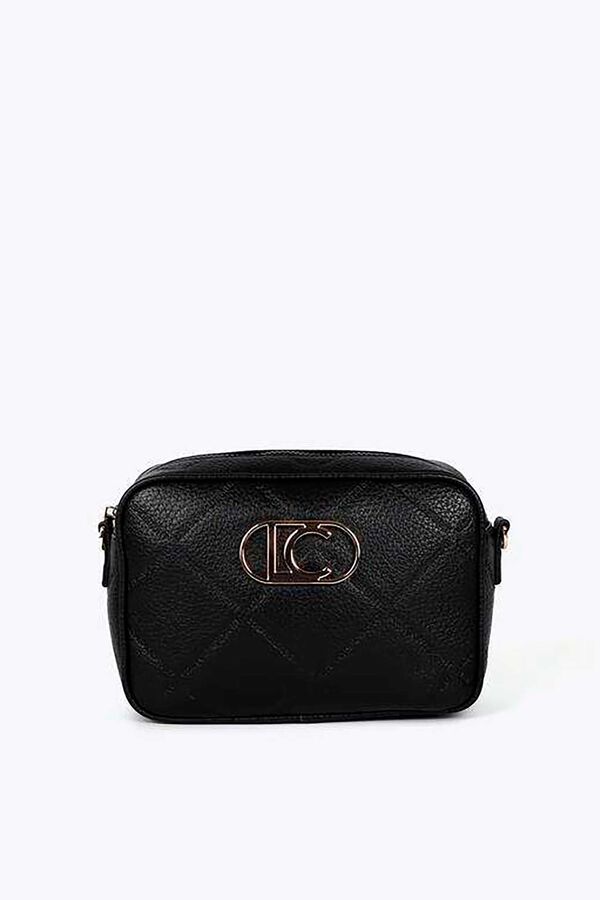 Lola Casademunt Bolsa de ombro com monograma Preto