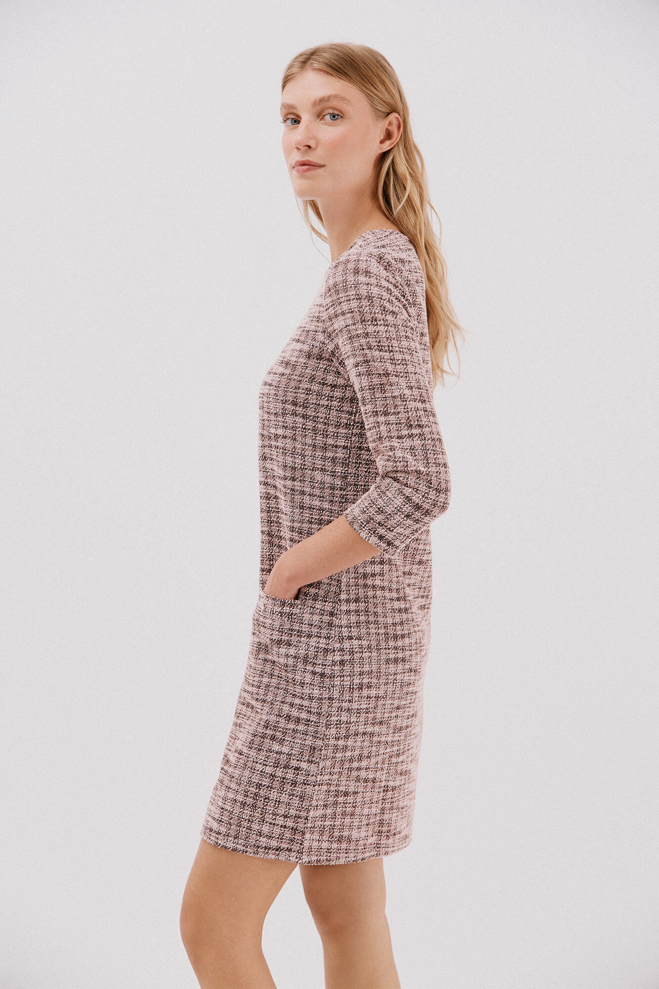 Cortefiel Short tweed dress