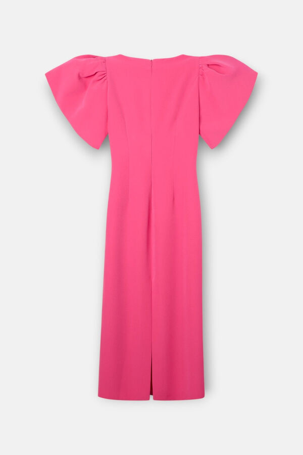 Silbon Vestido midi manga bufante Event Collection Subiu