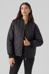 Vero Moda Cropped puffer jacket Black