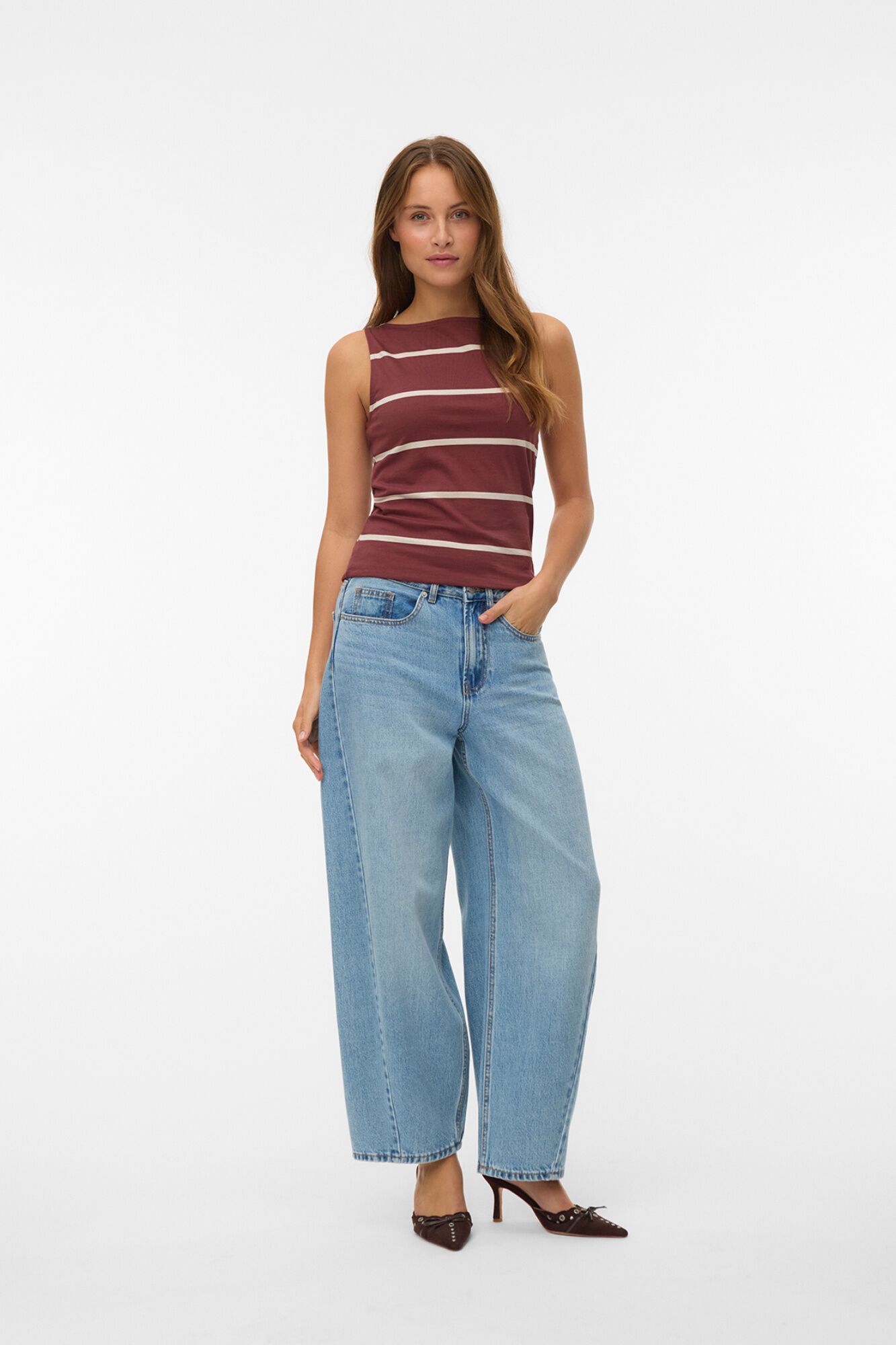 Vero Moda Top escote barco