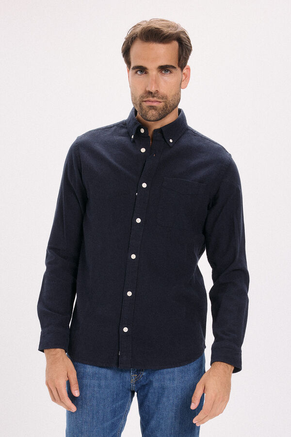 Jack & Jones Camisa de corte regular Azul
