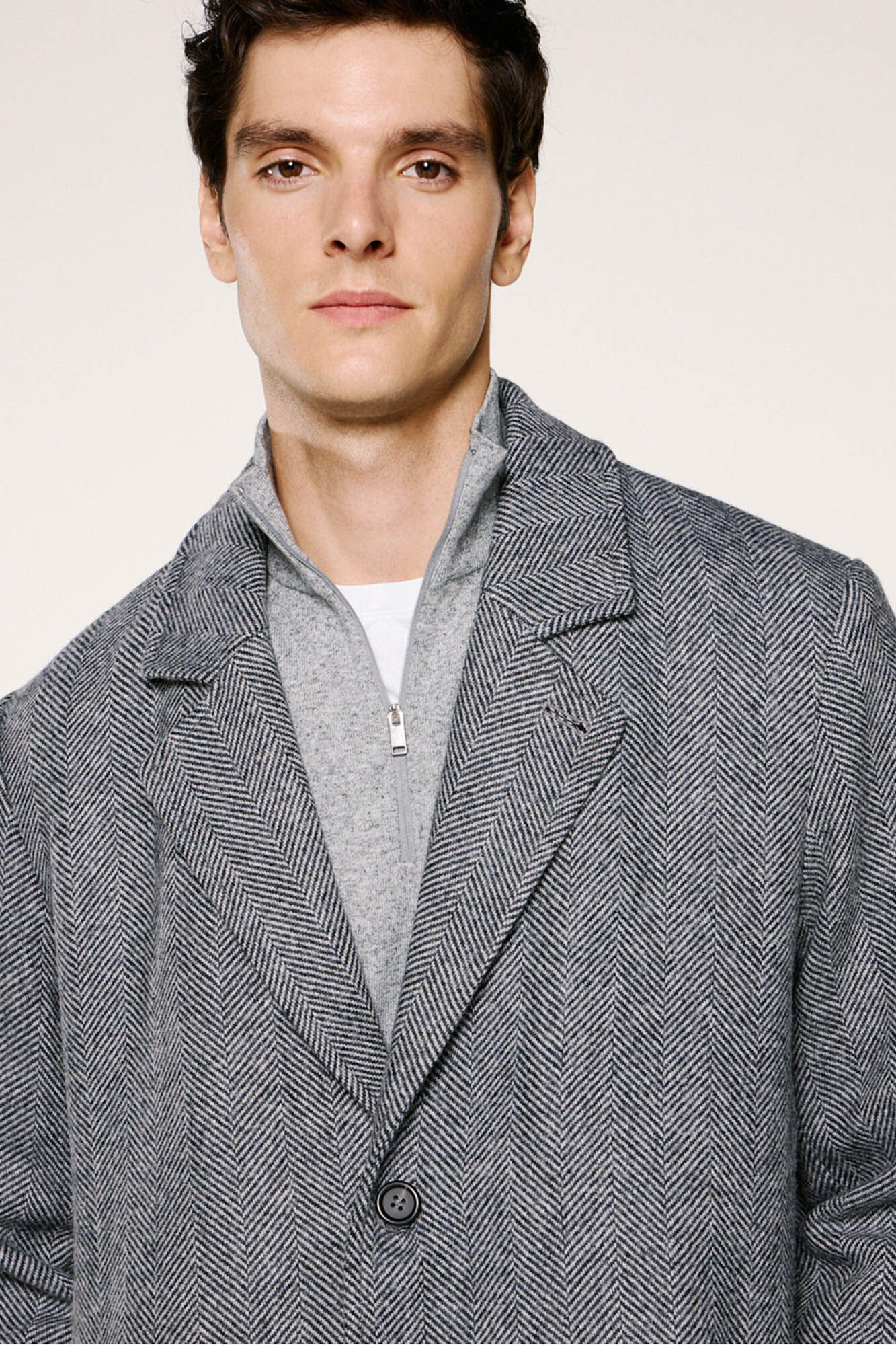 Selected Abrigo largo lana