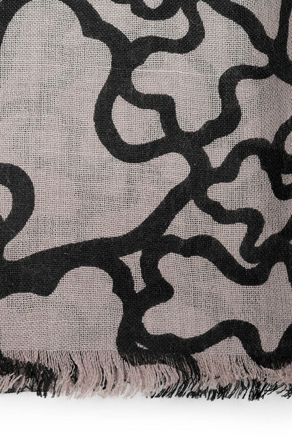 Tous Foulard Kaos en color piedra Gris