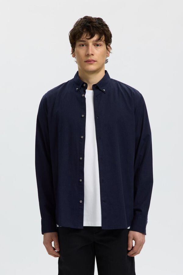 Selected Regular fit shirt Navy