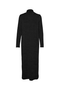 Cortefiel Mid-calf knit dress Black