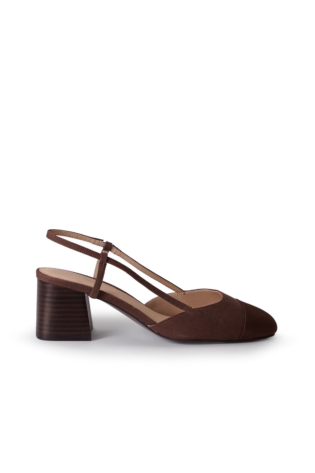 Cortefiel Backless heeled shoe