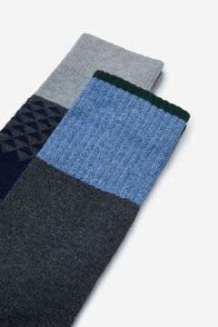 Cortefiel 2-pack socks Grey