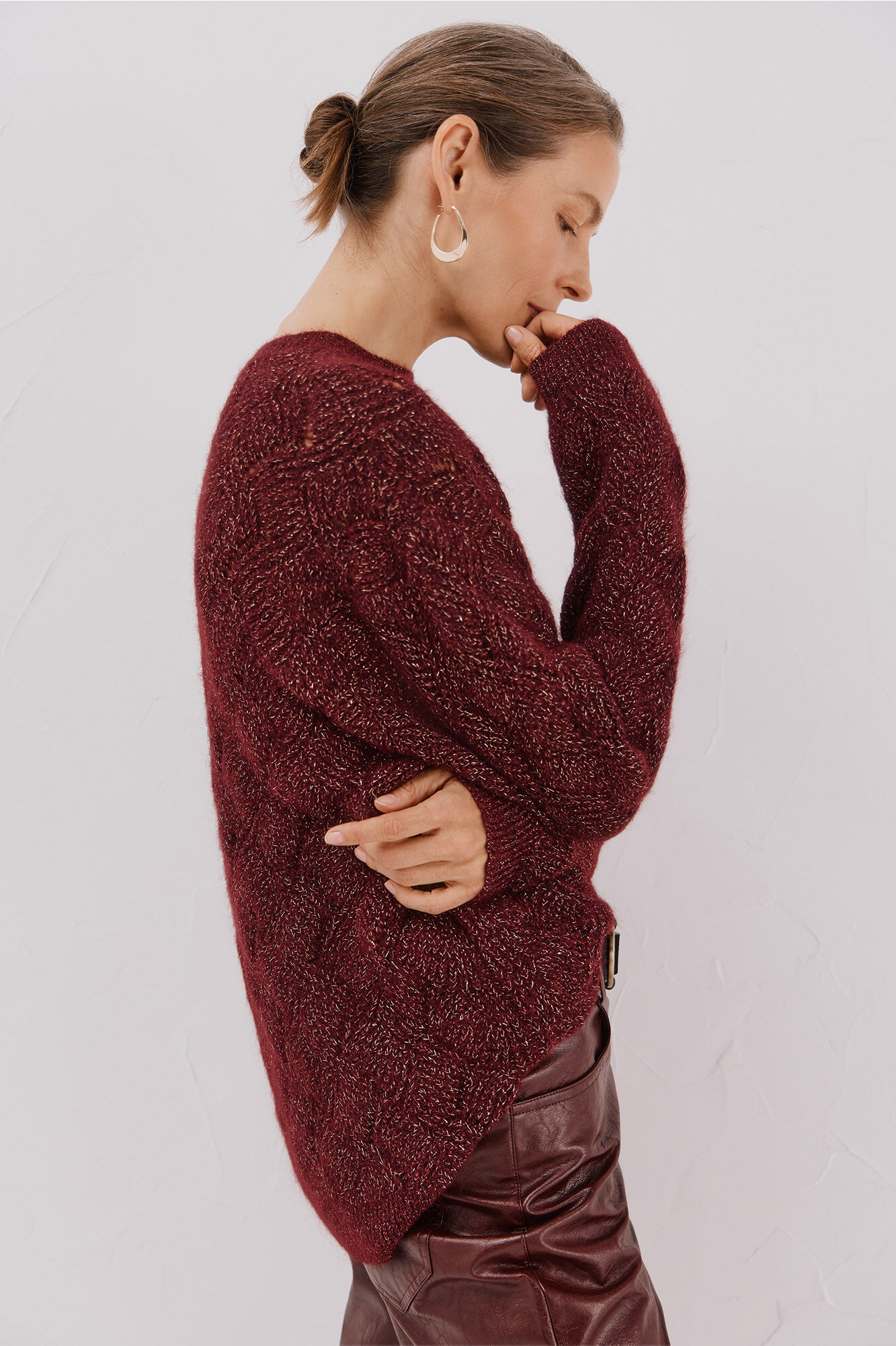 Cortefiel Jersey delantero lentejuelas.