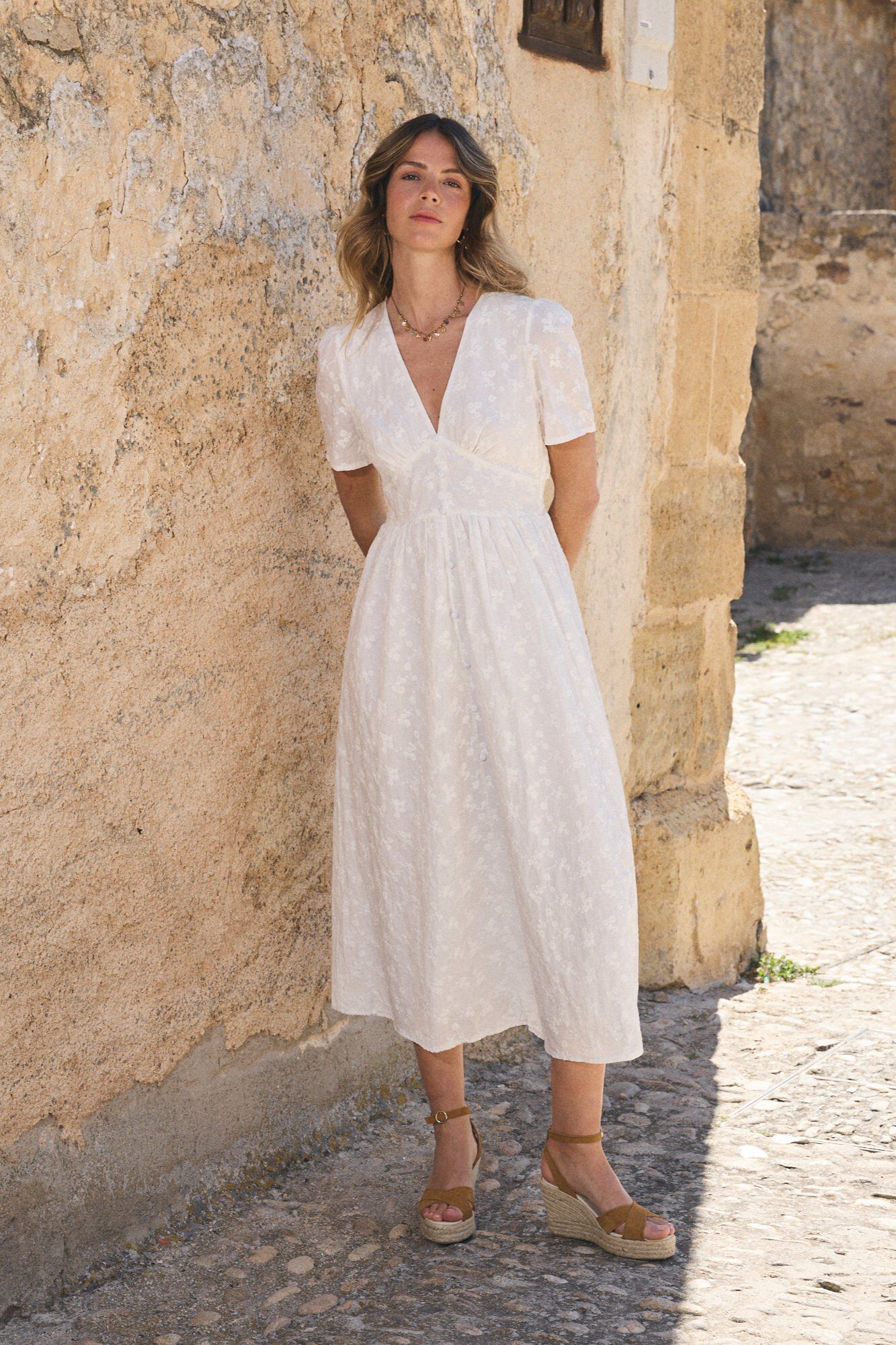 Pol&iacute;n Et Moi Vestido bordado Alba