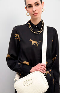 Lola Casademunt Mala a tiracolo com fecho-&eacute;clair