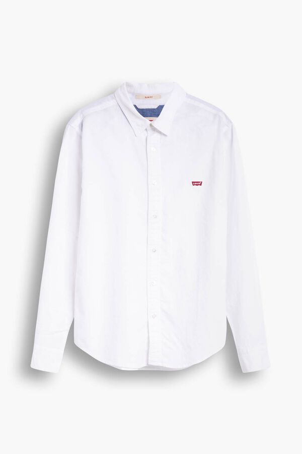 Cortefiel Classic slim fit Levi's® shirt White