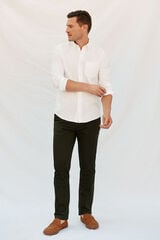 Cortefiel Pantalón chino ligero regular fit Kaki