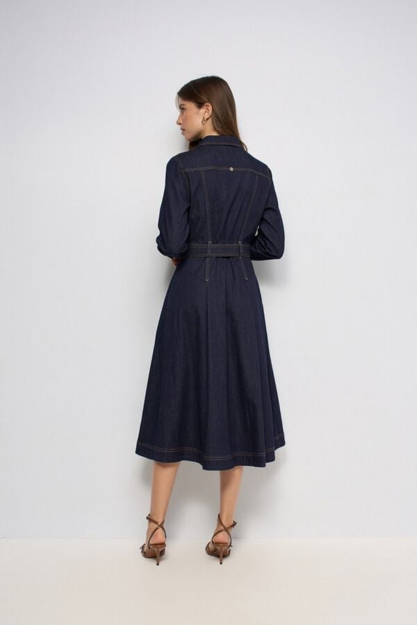 Salsa Jeans Denim dress Blue