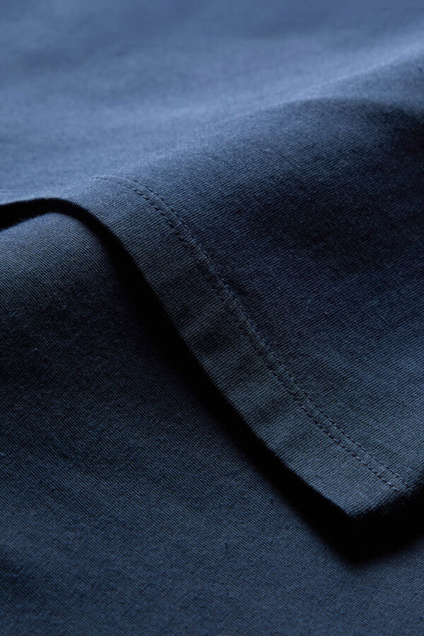 Dockers Printed regular fit T-shirt Blue