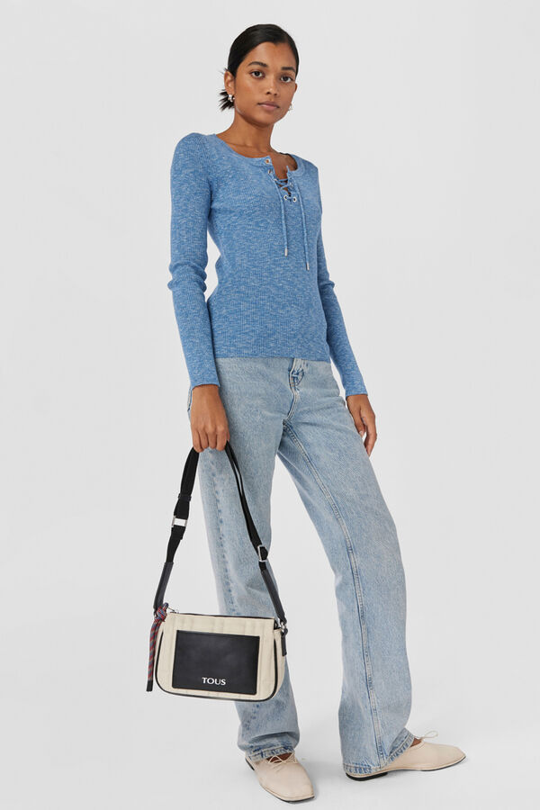 Tous Bandolera mediana beige TOUS Empire Padded Beige