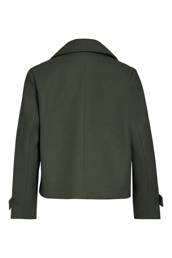 Vila Short cloth jacket Dark green