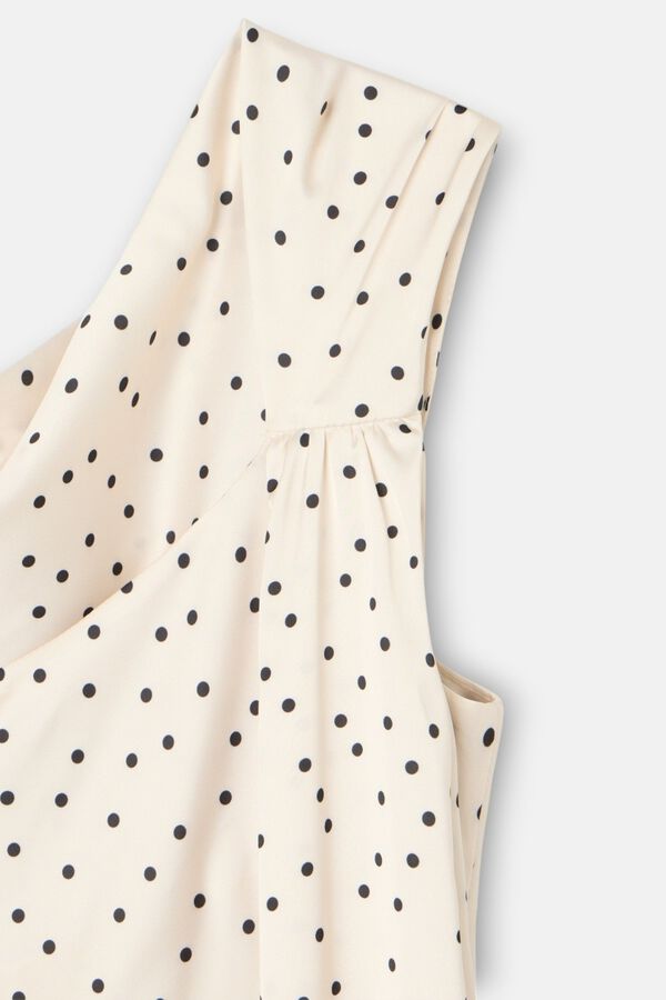 Silbon Vestido de lingerie bolinhas Impress&atilde;o