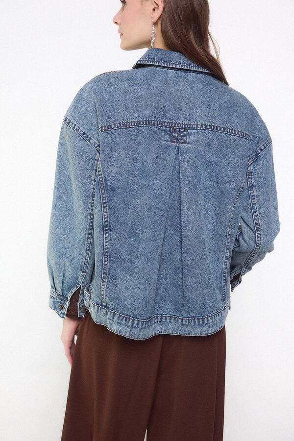 Slowlove Cazadora denim trucker Blue