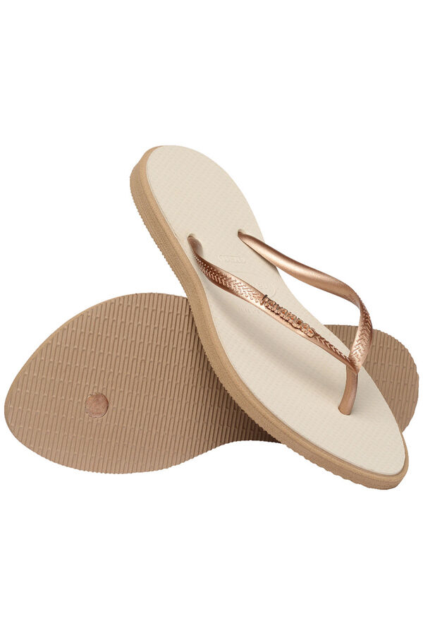 Havaianas Sand&aacute;lia Slim Point Tostado
