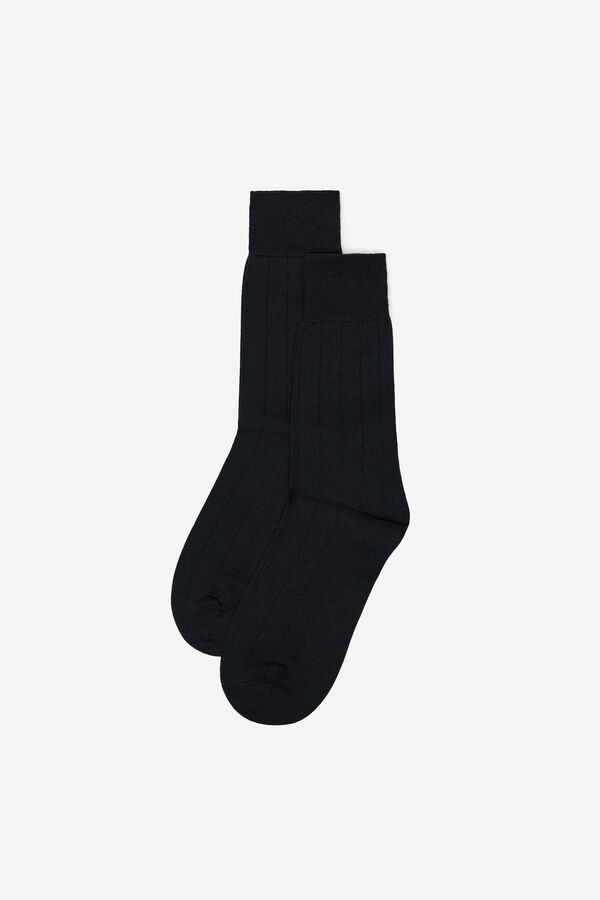 Cortefiel 2-pack socks Black