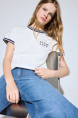 Slowlove T-shirt logo Azul
