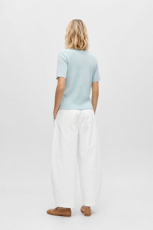 Object Short sleeve jersey top Blue
