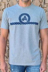 Amarras Camiseta unissex Breeze Cinzento