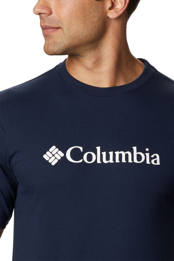 Cortefiel Camiseta manga corta Columbia hombre CSC Basic Logo™ Azul marino