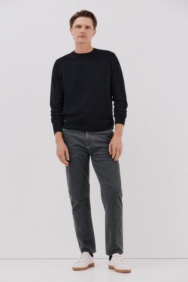 Cortefiel Tapered fit jeans Grey