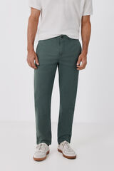 Cortefiel Light regular chinos Kaki