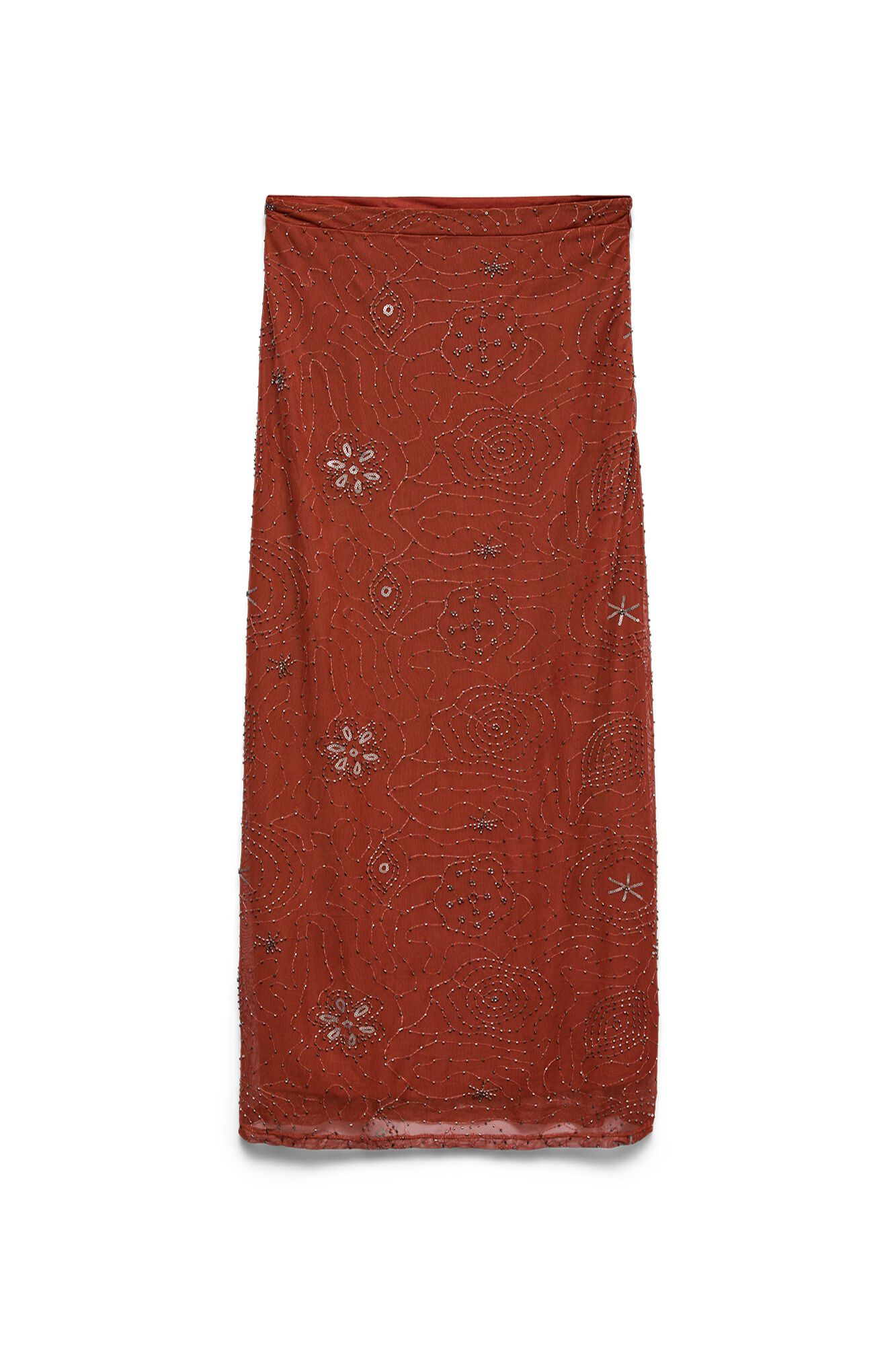 Vero Moda Gemstones midi skirt